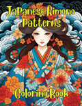 Japanese Kimono Patterns: Coloring Book