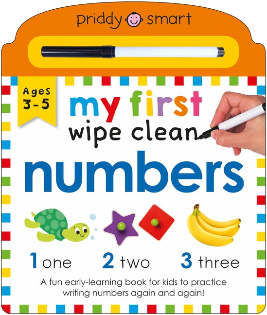 Numbers (My First Wipe Clean): A Fun Early-Learning Book for Kids to Practice Their Pen Control Skills
