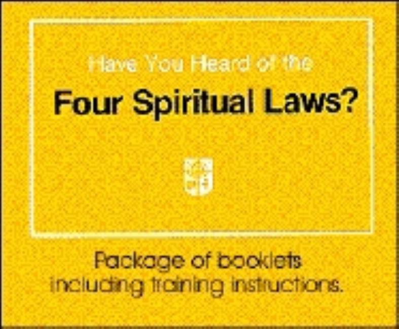 Have You Heard of the Four Spiritual Laws