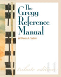 The Gregg Reference Manual: A Manual of Style, Grammar, Usage, and Formatting (Tribute)