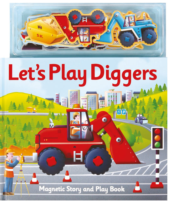 Magnetic Let's Play Diggers: An Interactive Magnetic Adventure for Children Aged 3+