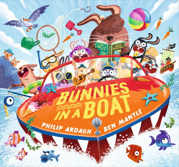 Bunnies in a Boat: (A Rhyming Adventure of Mischief, Friendship, and High-Seas Fun for Toddlers, Preschoolers, and Kindergarteners)