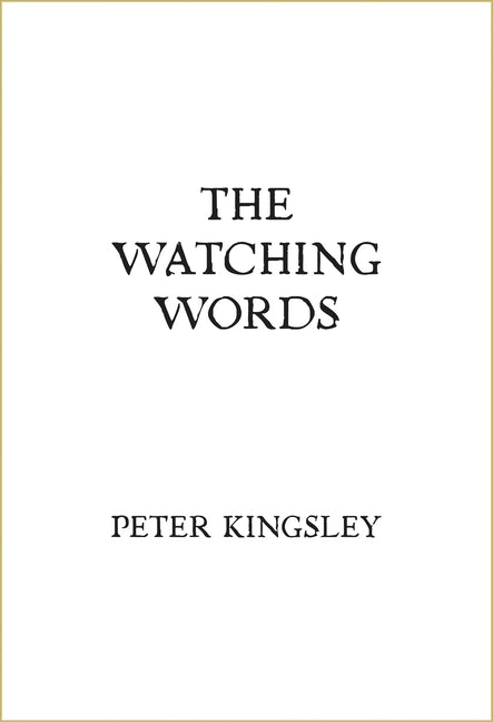 The Watching Words