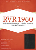 Biblia Letra Grande Tamano Manual Con Referencias-Rvr 1960
