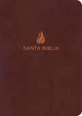Rvr 1960 Biblia Letra Super Gigante Marron, Piel Fabricada