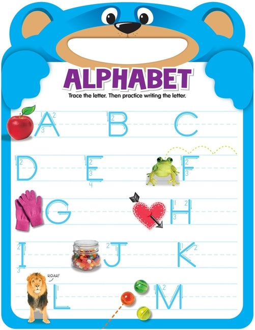 Active Minds Uppercase Alphabet: Shaped Write and Erase Board