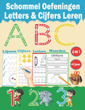 Schommel Oefeningen, Letters en Cijfers Leren Vanaf 4 Jaar: Mijn boek Activiteiten Thuis XXL +4 jaar. Leer lijnen, vormen, Woorden, cijfers en letters