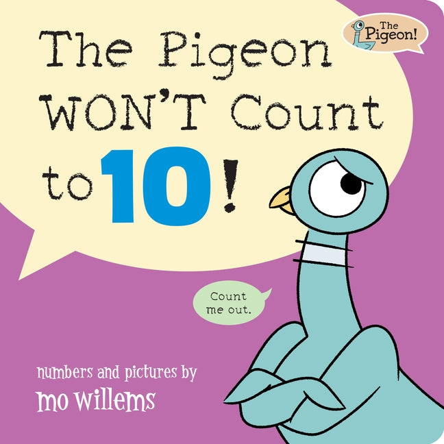 The Pigeon Won't Count to 10!
