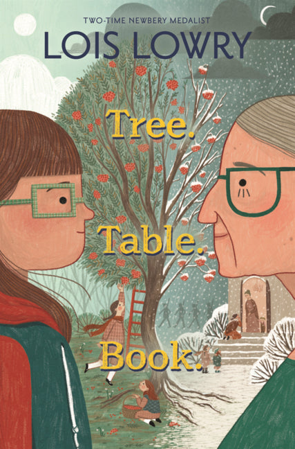 Tree. Table. Book.