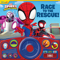 Disney Junior Marvel Spidey and His Amazing Friends: Race to the Rescue! Sound Book [With Battery]