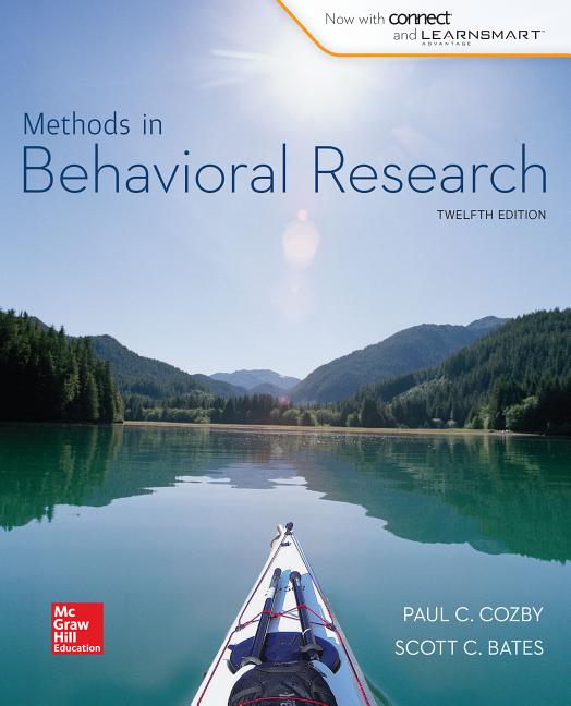 Methods in Behavioral Research (Revised)