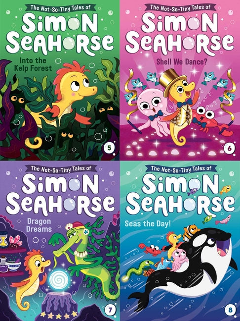 The Not-So-Tiny Tales of Simon Seahorse Collected Set #2: Into the Kelp Forest; Shell We Dance?; Dragon Dreams; Seas the Day! (Collected Set)