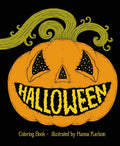 Halloween: Hardcover Adult Coloring Book Featuring Thick, High-Quality Paper