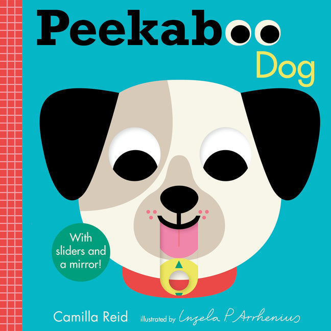 Peekaboo: Dog: (An Interactive Board Book for Babies & Toddlers with Mirror & Sliders to Push, Pull, or Turn. Cute Artwork Features Puppies Sleeping,