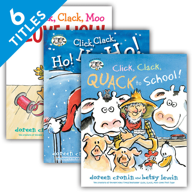 Doreen Cronin: Click, Clack and More Set 2 (Set)
