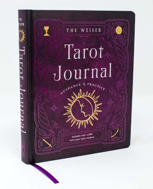The Weiser Tarot Journal: Guidance and Practice (for Use with Any Tarot Deck--Includes 208 Specially Designed Journal Pages and 1,920 Full-Color Tarot Sti