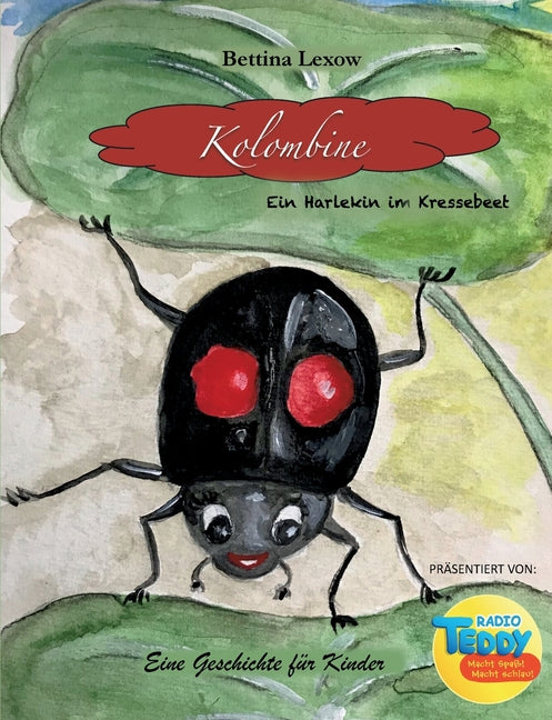 Kolombine: Ein Harlekin im Kressebeet
