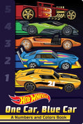 Hot Wheels: One Car, Blue Car: A Numbers and Colors Book (a Mattel Hot Wheels Shaped Novelty Board Book for Toddlers)