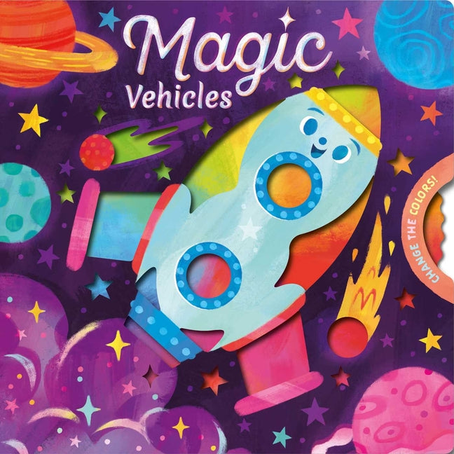 Magic Vehicles: Spin the Wheel to Change the Colors!
