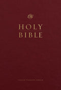 ESV Pew and Worship Bible, Large Print (Burgundy)