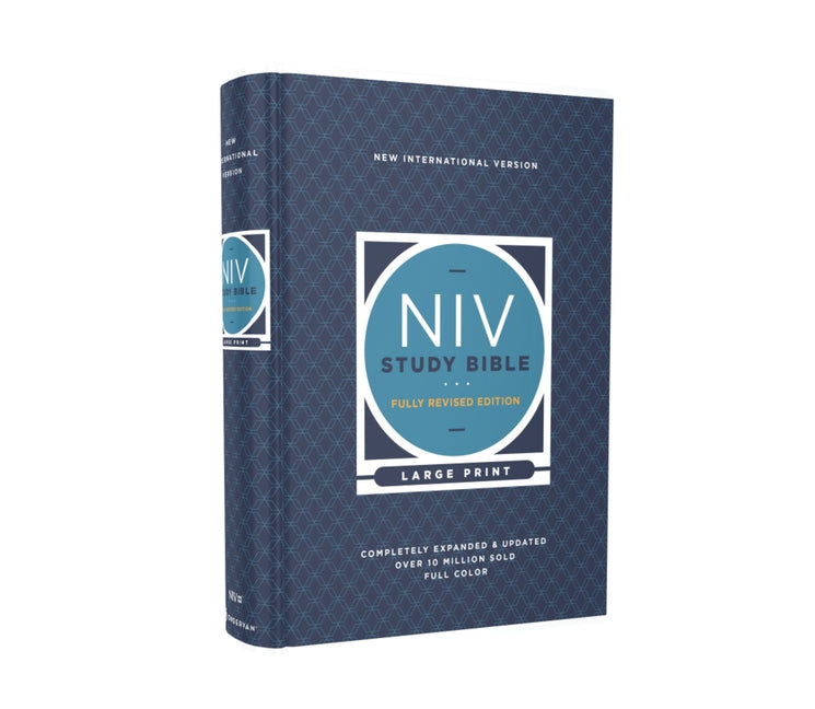 NIV Study Bible, Fully Revised Edition, Large Print, Hardcover, Red Letter, Comfort Print
