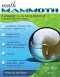Math Mammoth Grade 1-A Worktext (Canadian Version) (2022)