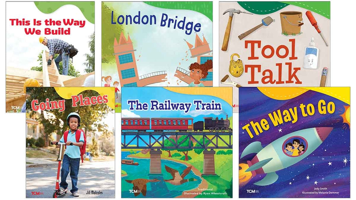 Exploration Storytime How Do We Make and Explore Our World? 6-Book Set