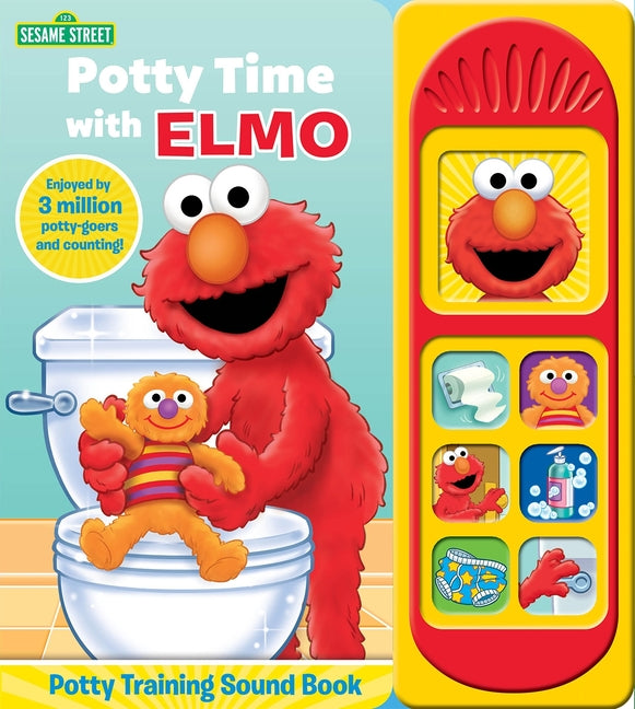 Sesame Street: Potty Time with Elmo Potty Training Sound Book [With Battery]