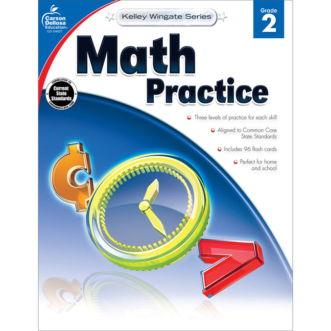 Math Practice, Second Grade (Common Core)
