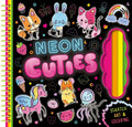 Neon Cuties: Scratch Art & Coloring