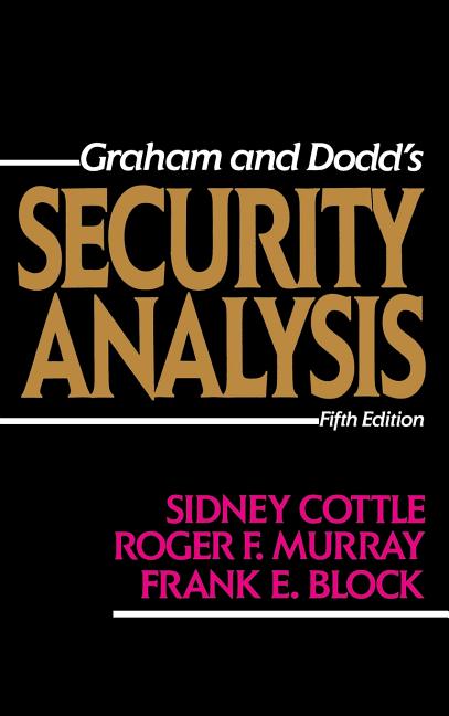 Security Analysis: Fifth Edition (Revised)