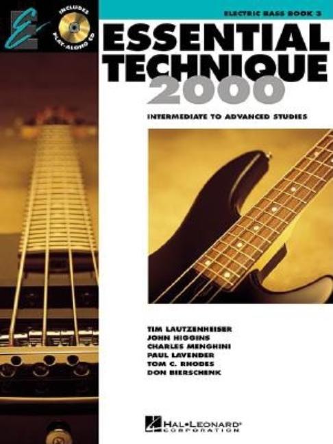 Essential Elements for Band - Electric Bass Book 3 with Eei Online Resources Electric Bass Method Songbook and Sheet Music for School Band Students an