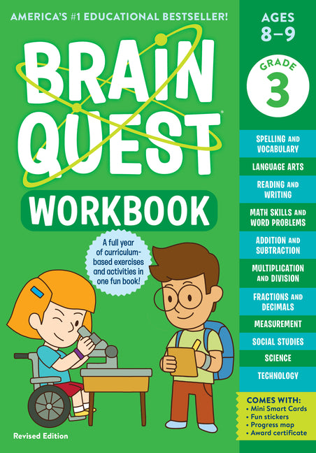 Brain Quest Workbook: 3rd Grade Revised Edition (Revised)