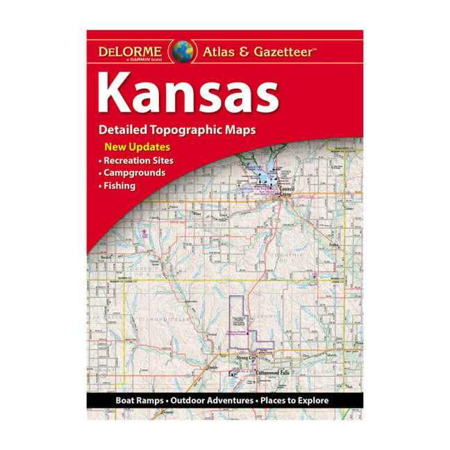 Delorme Atlas & Gazetteer Kansas