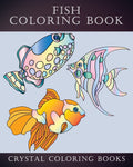 Fish Coloring Book: 40 Page Easy Line Drawn Fish Coloring Book For Kids, Or Anyone That Loves Simple Designs. A Great Gift For Senior Citi