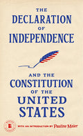 The Declaration of Independence and The Constitution of the United States (1998. 3rd Printing)