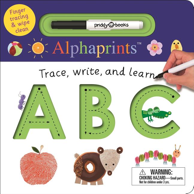 Alphaprints: Trace, Write, and Learn ABC: Finger Tracing & Wipe Clean