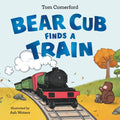 Bear Cub Finds a Train
