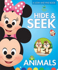 Disney Baby: Hide & Seek Animals a Look and Find Book: A Look and Find Book