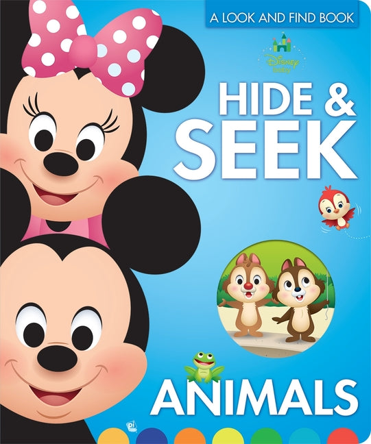 Disney Baby: Hide & Seek Animals a Look and Find Book: A Look and Find Book