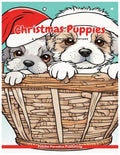 Christmas Puppies: A Festive Coloring Adventure