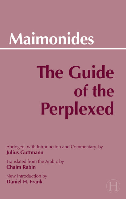 Maimonides: Guide of the Perplexed (UK)