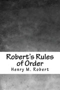 Robert's Rules of Order