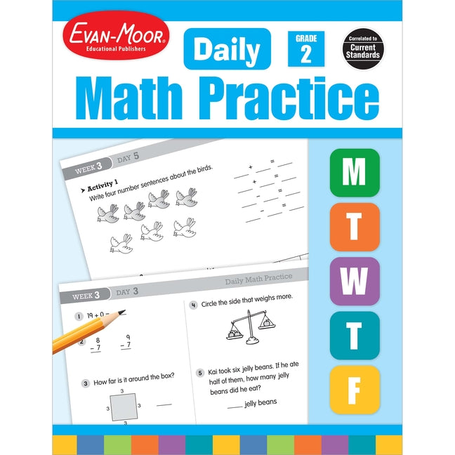 Daily Math Practice, Grade 2 Te (Teacher)