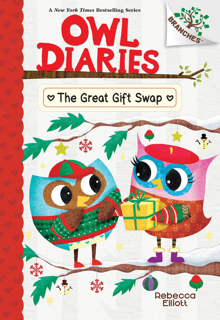 The Great Gift Swap: A Branches Book (Owl Diaries #23)
