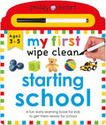 Starting School (My First Wipe Clean): A Fun Early-Learning Book for Kids to Practice Their Pen Control Skills