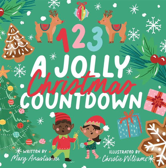 123 a Jolly Christmas Countdown Board Book