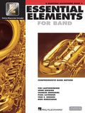 Essential Elements for Band Book 2 with Eei Baritone Saxophone Method Book Concert Band Sheet Music and Online Audio Hal Leonard Beginner and Intermed