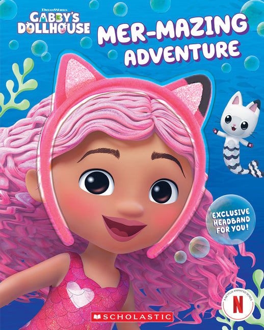 Mer-Mazing Adventure (Gabby's Dollhouse Headband Book #2)