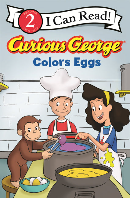 Curious George Colors Eggs